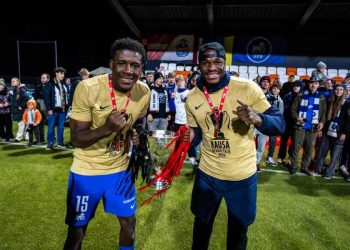 Rostand Ndjiki et Fabrice Ondoa