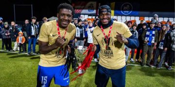 Rostand Ndjiki et Fabrice Ondoa